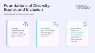 Foundations of DEI – Extend and Apply Key Concepts preview picture