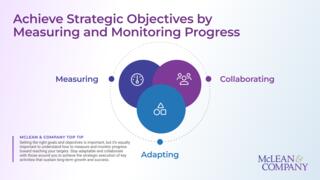 Monitor and Measure Progress Toward Objectives preview picture