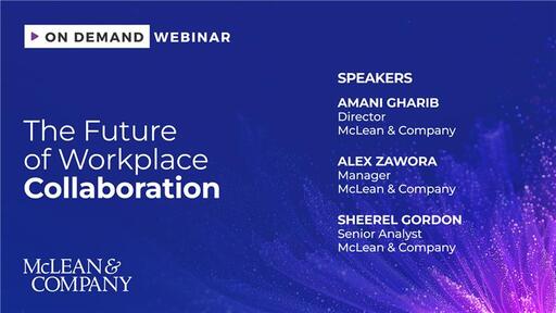 Webinar: The Future of Workplace Collaboration | McLean & Company