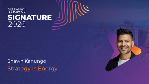 Strategy Is Energy | McLean & Company